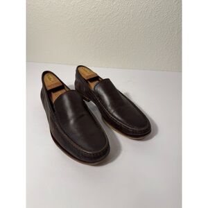 Cole Haan Men’s Venetian Loafers Brown Leather Slip-On Dress Shoes Size 12